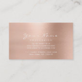 メイクアップアイズラッシュグリッターバラ金ゴールド1 名刺 (裏面)