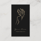 メイクアップアイズラッシュセピアブラックロゴスパ 名刺 (正面)