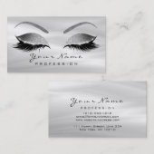 メイクアップアイズレイズグレーシルクバラ金ゴールド 名刺 (正面/裏面)