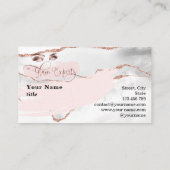 メイクアップアイズレイズバラ金ゴールドマーブルブッシン 名刺 (裏面)