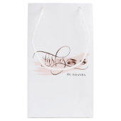 メイクアップアイズレイズバラ金ゴールド スモールペーパーバッグ (裏面)