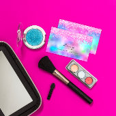 メイクアップアイブロウ名まぶし明るい赤紫色ピンクドリップ 名刺