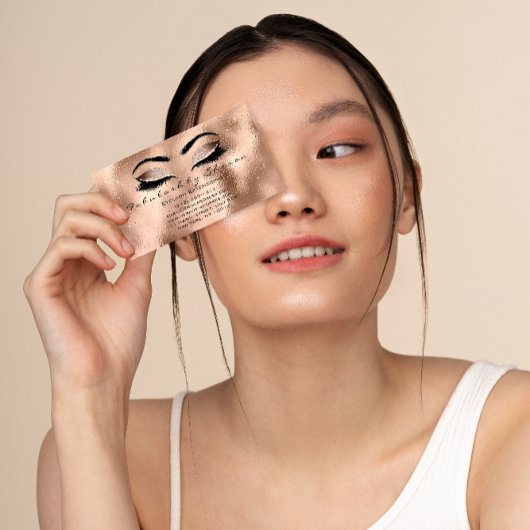 メイクアップアイブロッシュグリッタードリップオープンクローズアイズ 名刺