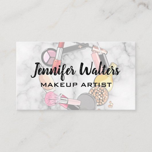 メイクアップアクセサリー |パンチカードロイヤリティ ロイヤリティカード (正面)