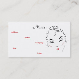 メイクアップアーティスクラシックトLips II名刺 名刺