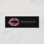 メイクアップアーティススタイリッシュト数々のカラーグリッター唇#9 スキニー名刺 (正面)