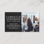 メイクアップアーティストがサロン 名刺 (正面)