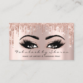 メイクアップアーティストと日焼けロ祈スドのドライブラッシュ 名刺