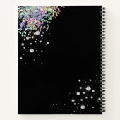 メイクアップアーティストのアポイントメントログまたはビジネス ノートブック (裏面)