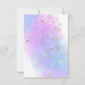 メイクアップアーティストのソーシャルメディア写真デジタルビジネス カード (裏面)