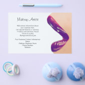 メイクアップアーティストのチラシ チラシ (シングル)