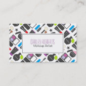 メイクアップアーティストのパタカラフルーン 名刺 (正面)