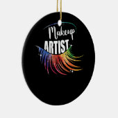 メイクアップアーティストのメイクアップ好き睫毛美 セラミックオーナメント (右)