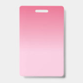 メイクアップアーティストの写真qrコードpink small business バッジ (Back)