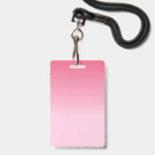 メイクアップアーティストの写真qrコードpink small business バッジ (Back with Lanyard)