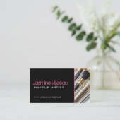 メイクアップアーティストの名刺 名刺 (スタンド正面)