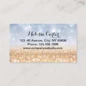 メイクアップアーティストまつげエクステンションまぶし眉 名刺 (裏面)