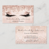 メイクアップアーティストアイズブラッシュグリッタードリップスバラ金ゴールド1 名刺 (正面/裏面)