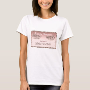 メイクアップアーティストアイズラッシュグリッタードリップスパークボー Tシャツ