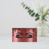 メイクアップアーティストアイズラッシュグリッタードリップブラウンマスララ 名刺 (スタンド正面)