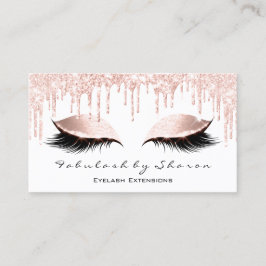 メイクアップアーティストアイズラッシュズグリッタードリップスバラホワイト 名刺