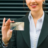 メイクアップアーティストイベントまつ毛スパーク金ゴールドグリッター 予約カード