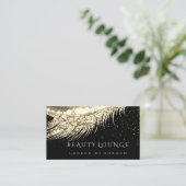 メイクアップアーティストイベントラッシュスタイリスト金ゴールドブラックスパーク 予約カード (スタンド正面)