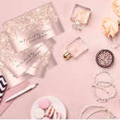 メイクアップアーティストイベント美しいブロガーグリッターVIP 名刺