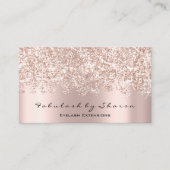 メイクアップアーティストイベント美しいブロガーグリッターVIP 名刺 (正面)