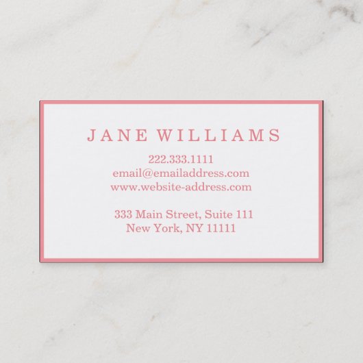 メイクアップアーティストウォーターカラーリップ美しいサロン 名刺 (裏面)