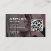 メイクアップアーティストガーリーデザイン 名刺 (正面)