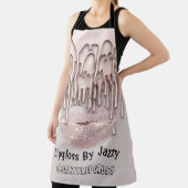 メイクアップアーティストキスリップドリップスバラ3デフェクトグレー エプロン (インサイチュ)