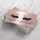 メイクアップアーティストクラウンラッシュバラ金ゴールド紹介 紹介カード