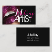 メイクアップアーティストサロン名刺 名刺 (正面/裏面)