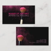 メイクアップアーティストサロン 名刺 (正面/裏面)
