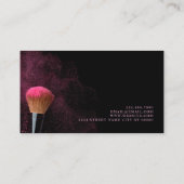 メイクアップアーティストサロン 名刺 (裏面)