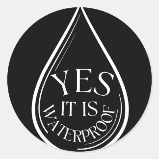 メイクアップアーティストシール – Yes、その防水 ラウンドシール