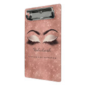 メイクアップアーティストスタジオラッシュエクステンションスパークバラ ミニクリップボード (アングル2)