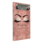 メイクアップアーティストスタジオラッシュエクステンションスパークバラ ミニクリップボード (アングル)