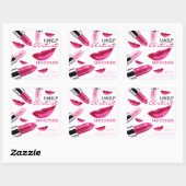 メイクアップアーティストステッカー スクエアシール (シート)