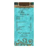 メイクアップアーティストターニングファッションネイルサロングリッター ラックカード (裏面)