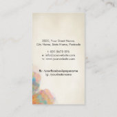 メイクアップアーティストツールパレット 名刺 (裏面)