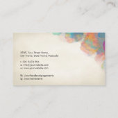 メイクアップアーティストツールパレット 名刺 (裏面)