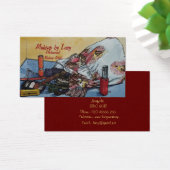 メイクアップアーティストデザインレトロなメイクアップバッグ (デスク)