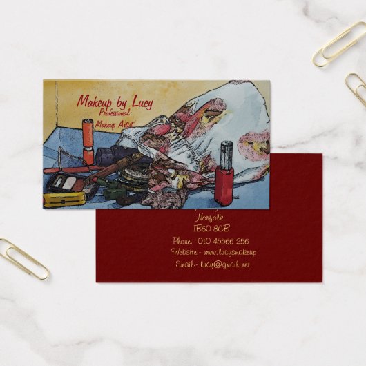 メイクアップアーティストデザインレトロなメイクアップバッグ (オフィス)