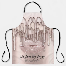 メイクアップアーティストドリップ赤面ドリップバラクラシック エプロン