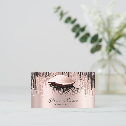 メイクアップアーティストバラスパークリップアイズアポイントメントカード 予約カード (スタンド正面)