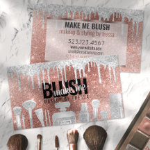 メイクアップアーティストバラ金ゴールドグリッター+プラチナードリップ