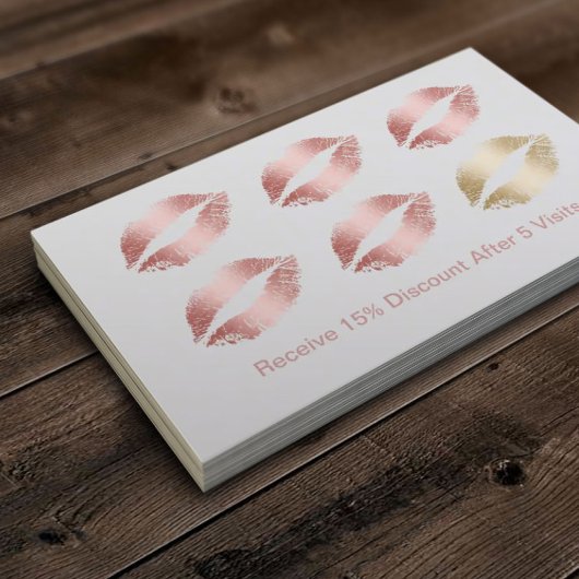 メイクアップアーティストバラ金ゴールドリップシルバーロイヤリティ ロイヤリティカード