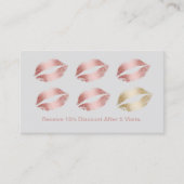 メイクアップアーティストバラ金ゴールドリップシルバーロイヤリティ ロイヤリティカード (正面)